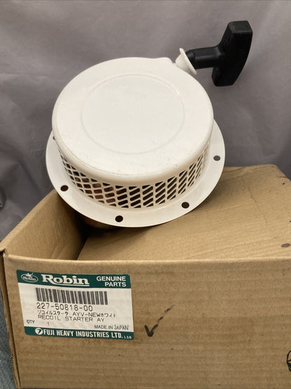 NEW ROBIN SUBARU 227-50818-00 RECOIL STARTER AY SUPERSEDED BY 227-50406-00