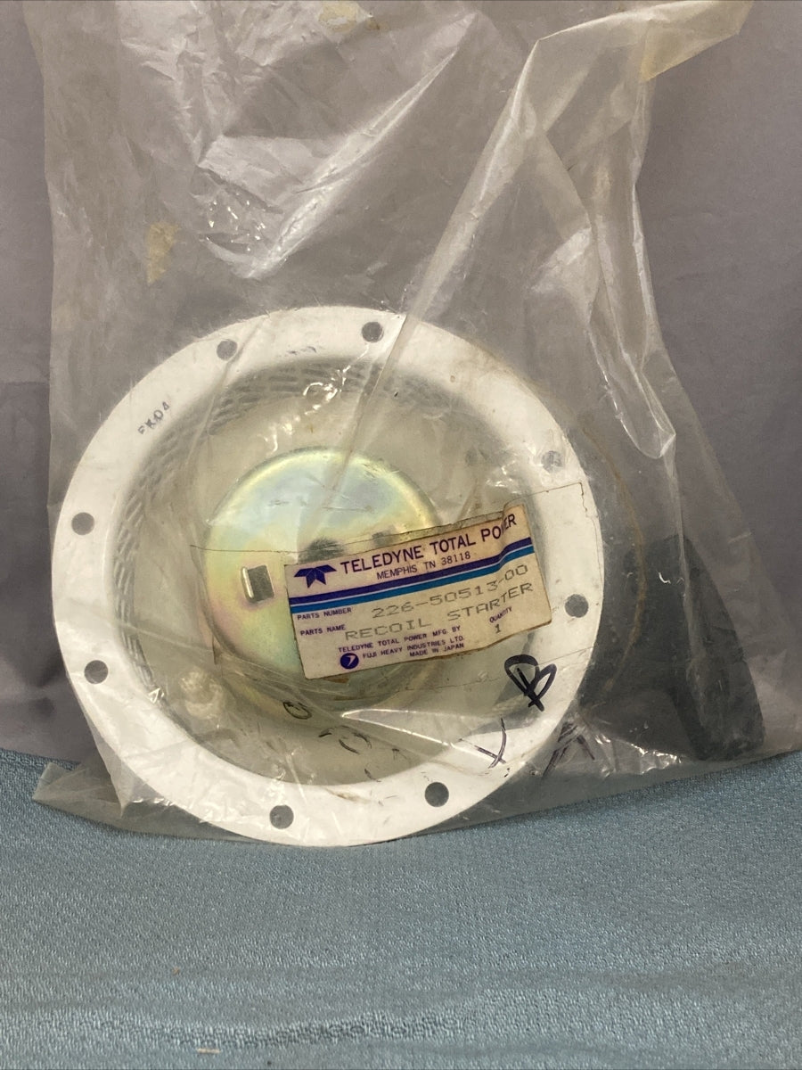 NEW TELEDYNE 226-50513-00 RECOIL STARTER ASSEMBLY
