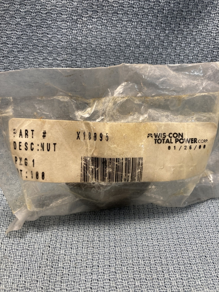NEW GENUINE WIS-CON TOTAL POWER X18095 Nut