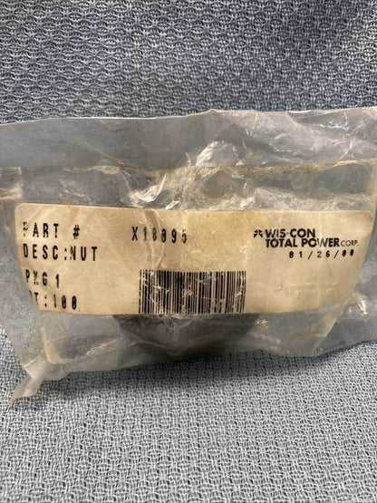 NEW GENUINE WIS-CON TOTAL POWER X18095 Nut