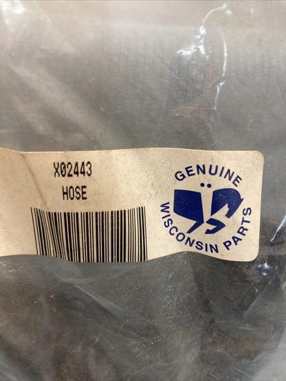 NEW GENUINE WISCONSIN X02443 HOSE - RADIATOR