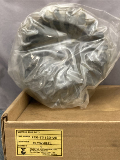 NEW TELEDYNE WISCONSIN ROBIN 226-70123-08 FLYWHEEL SUPERSEDED BY 226-79272-01