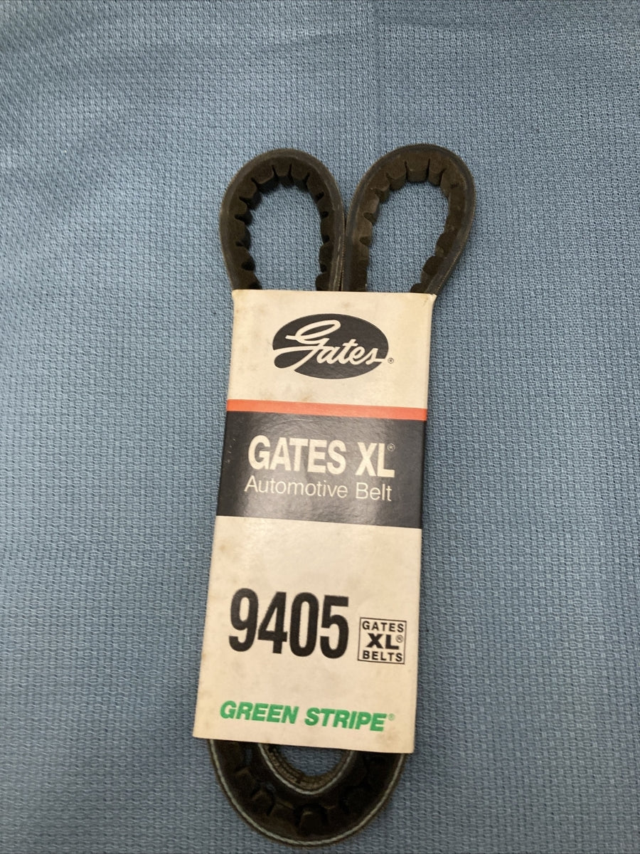 NEW GENUINE GATES XL 9405 GREEN STRIPE AUTOMOTIVE BELT