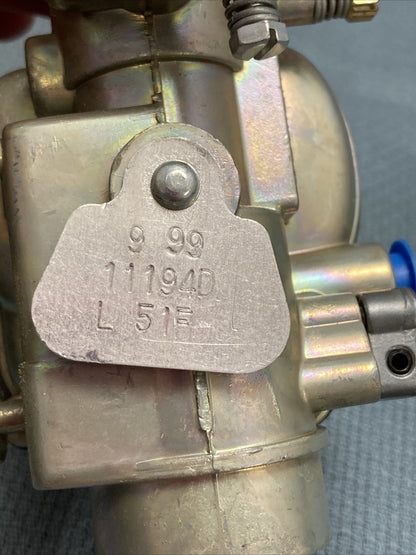 NEW ZENITH FUEL SYSTEMS 011194/L 51F CARBURETOR ASSEMBLY W-L51FS1