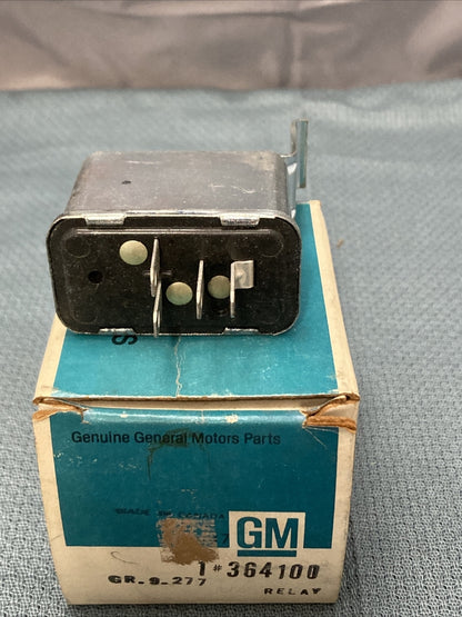 NEW GENUINE GM 364100 RELAY, A/C ELECTRICAL GR 9.277