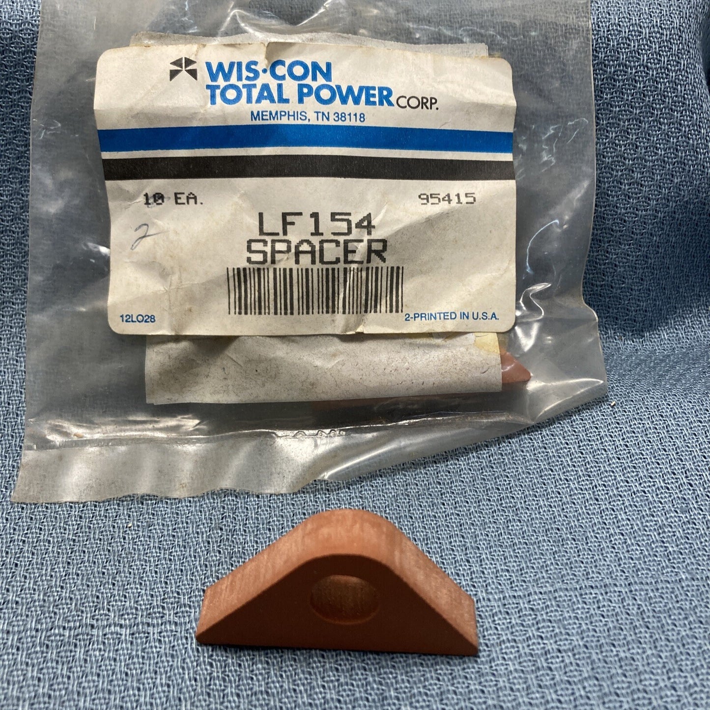 NEW GENUINE WISCONSIN LF154 SPACER, MANIFOLD LOCATING-RED