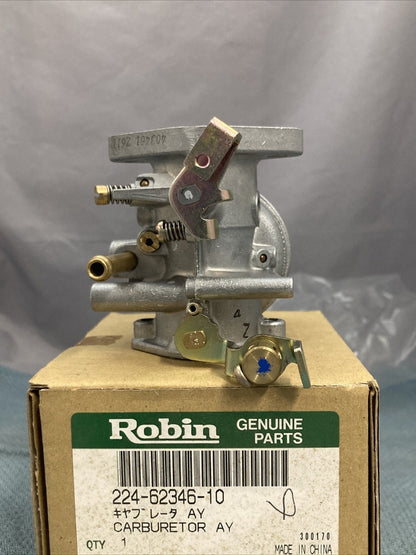 NEW SUBARU ROBIN 224-62346-10 CARBURETOR SUPERSEDES 224-62346-00
