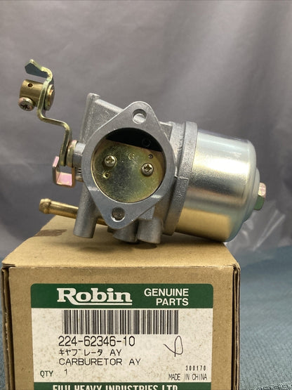 NEW SUBARU ROBIN 224-62346-10 CARBURETOR SUPERSEDES 224-62346-00