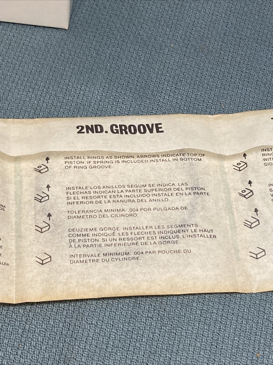 NEW TELEDYNE TOTAL POWER DR53 PISTON RING SET