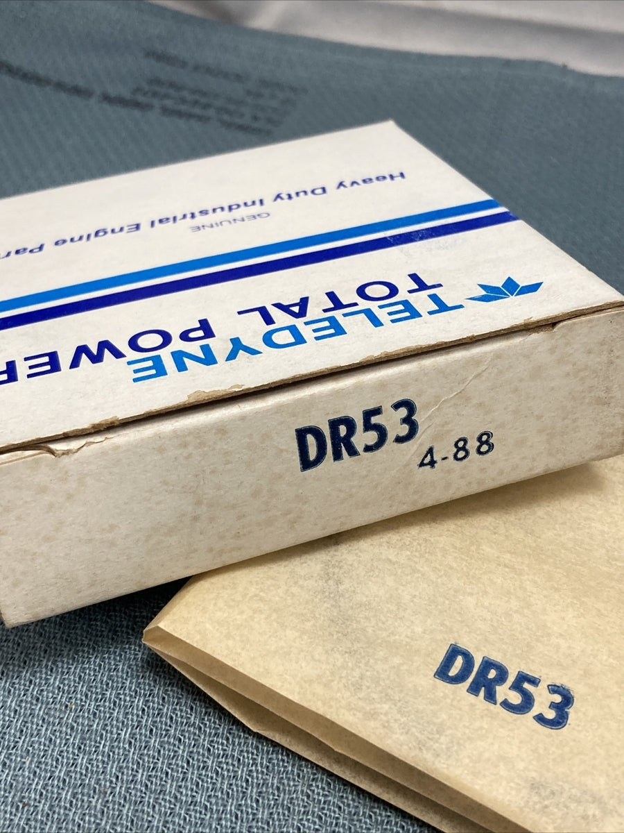 NEW TELEDYNE TOTAL POWER DR53 PISTON RING SET