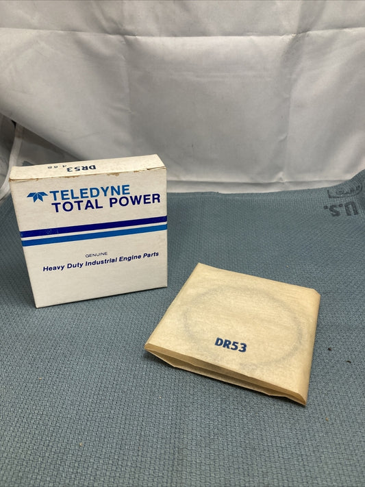 NEW TELEDYNE TOTAL POWER DR53 PISTON RING SET