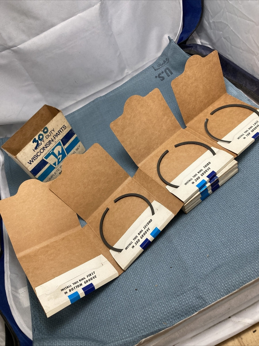 NEW WISCONSIN PARTS DR20CS-10 INCOMPLETE PISTON RING SET