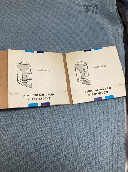 NEW WISCONSIN PARTS DR20CS-10 INCOMPLETE PISTON RING SET