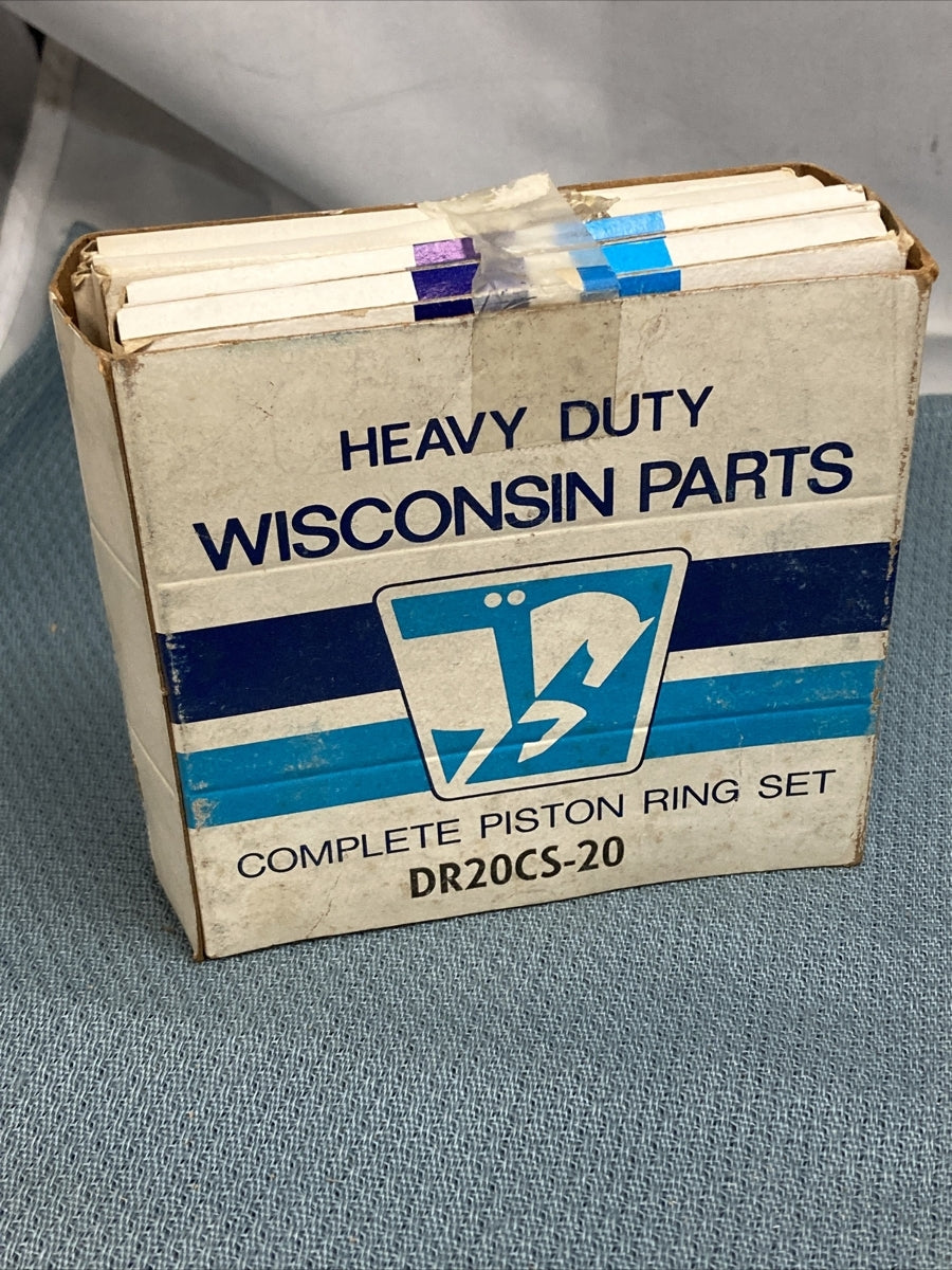 NEW WISCONSIN PARTS DR20CS-20 PISTON RING SET