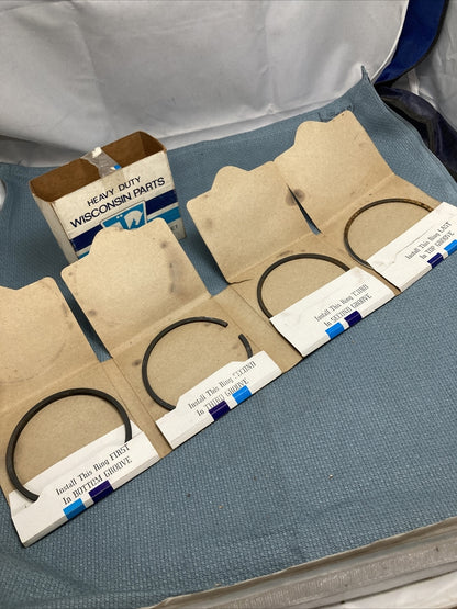 NEW WISCONSIN PARTS DR20CS-20 PISTON RING SET