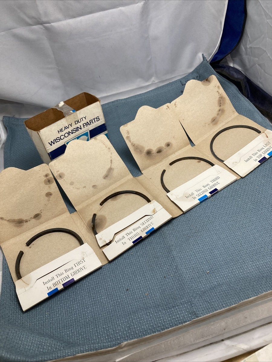 NEW WISCONSIN PARTS DR20CS-20 PISTON RING SET