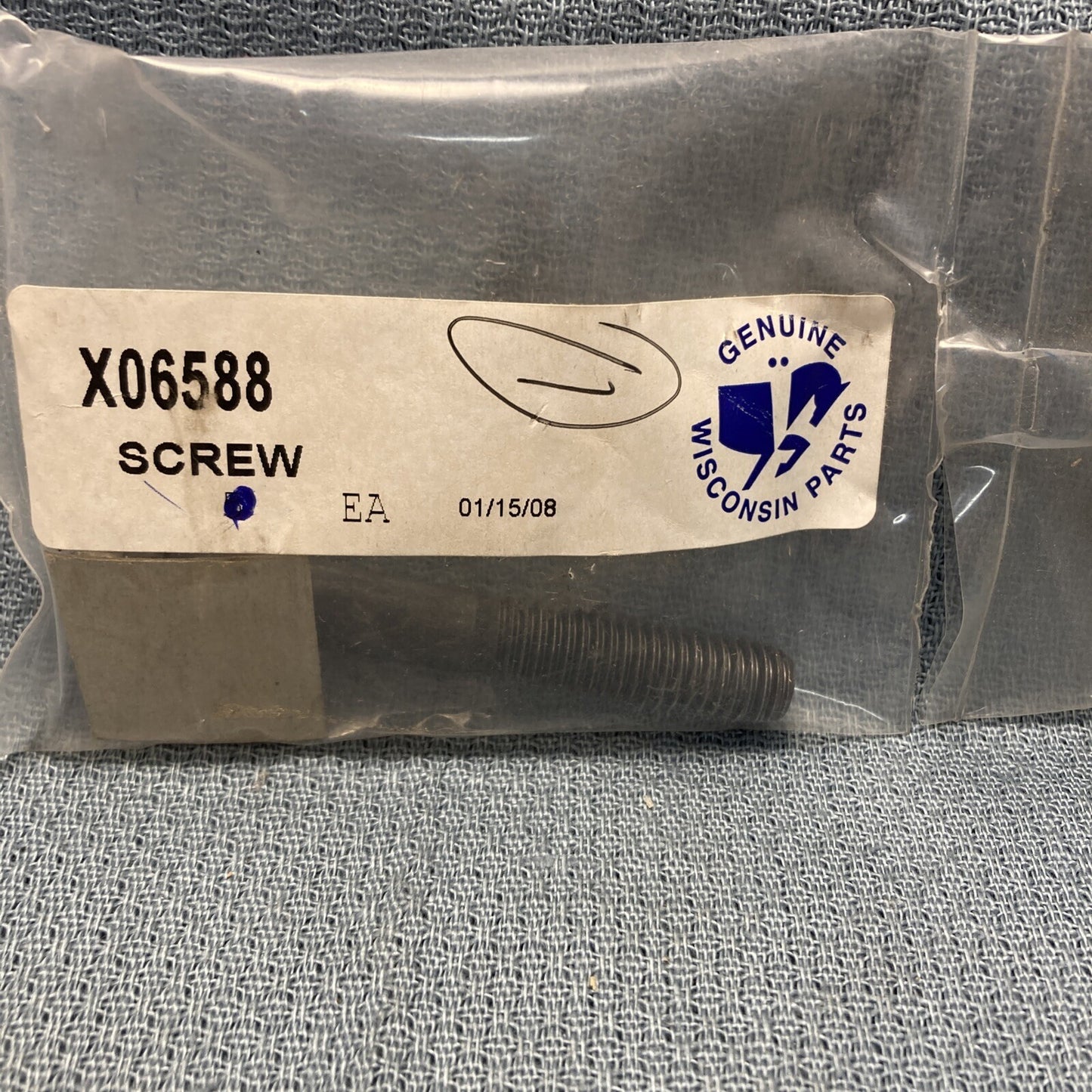 NEW GENUINE WISCONSIN X06588 Continental SCREW