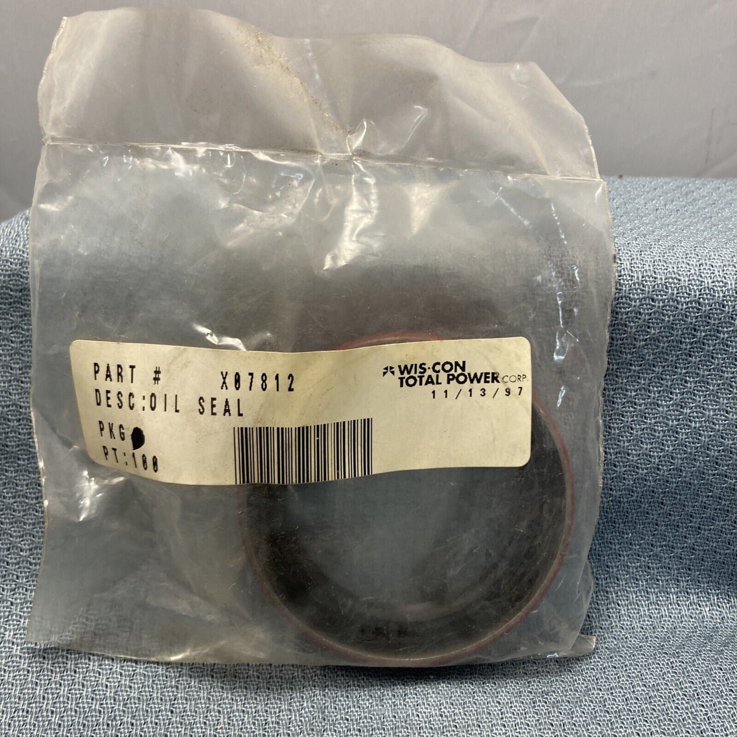 NEW GENUINE WIS-CON TOTAL POWER X07812 Front Crankshaft Seal 2.000" shaft