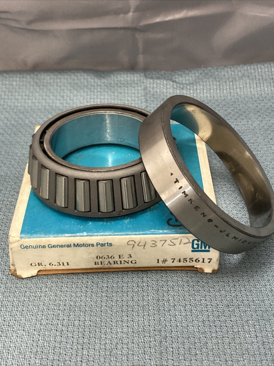 NEW GENUINE GM 7455617 BEARING, FRONT WHEEL INNER GR 6.311
