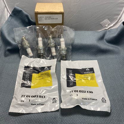 NEW GENUINE RENAULT 50181002 IGNITION KIT WITH SPARK PLUGS