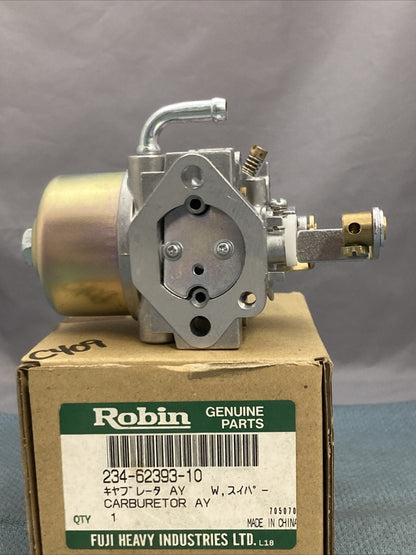 NEW SUBARU ROBIN 234-62393-10 CARBURETOR
