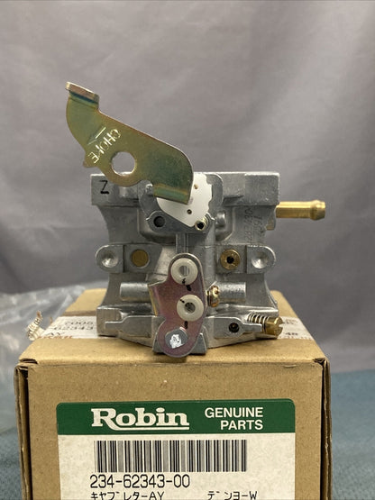 NEW SUBARU ROBIN 234-62343-00 CARBURETOR SUPERSEDED 234-62393-10
