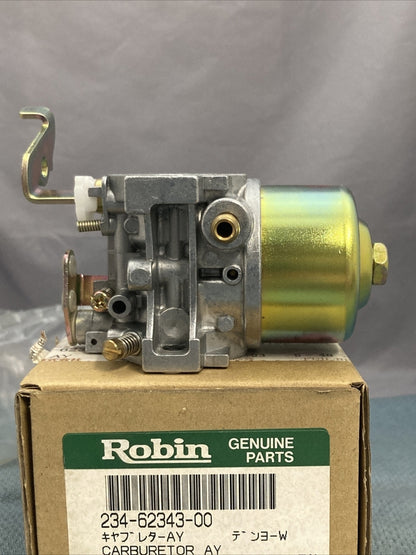 NEW SUBARU ROBIN 234-62343-00 CARBURETOR SUPERSEDED 234-62393-10