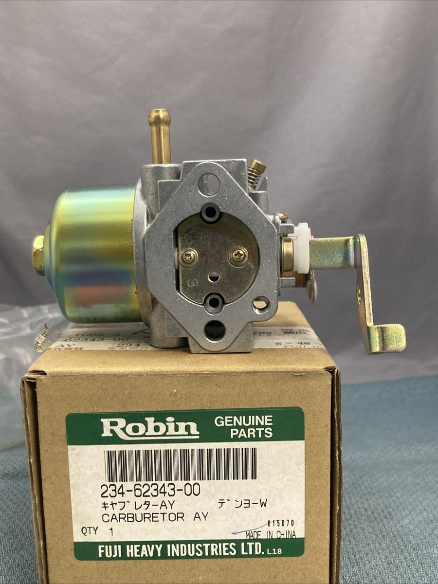 NEW SUBARU ROBIN 234-62343-00 CARBURETOR SUPERSEDED 234-62393-10