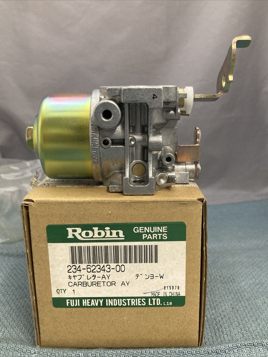 NEW SUBARU ROBIN 234-62343-00 CARBURETOR SUPERSEDED 234-62393-10