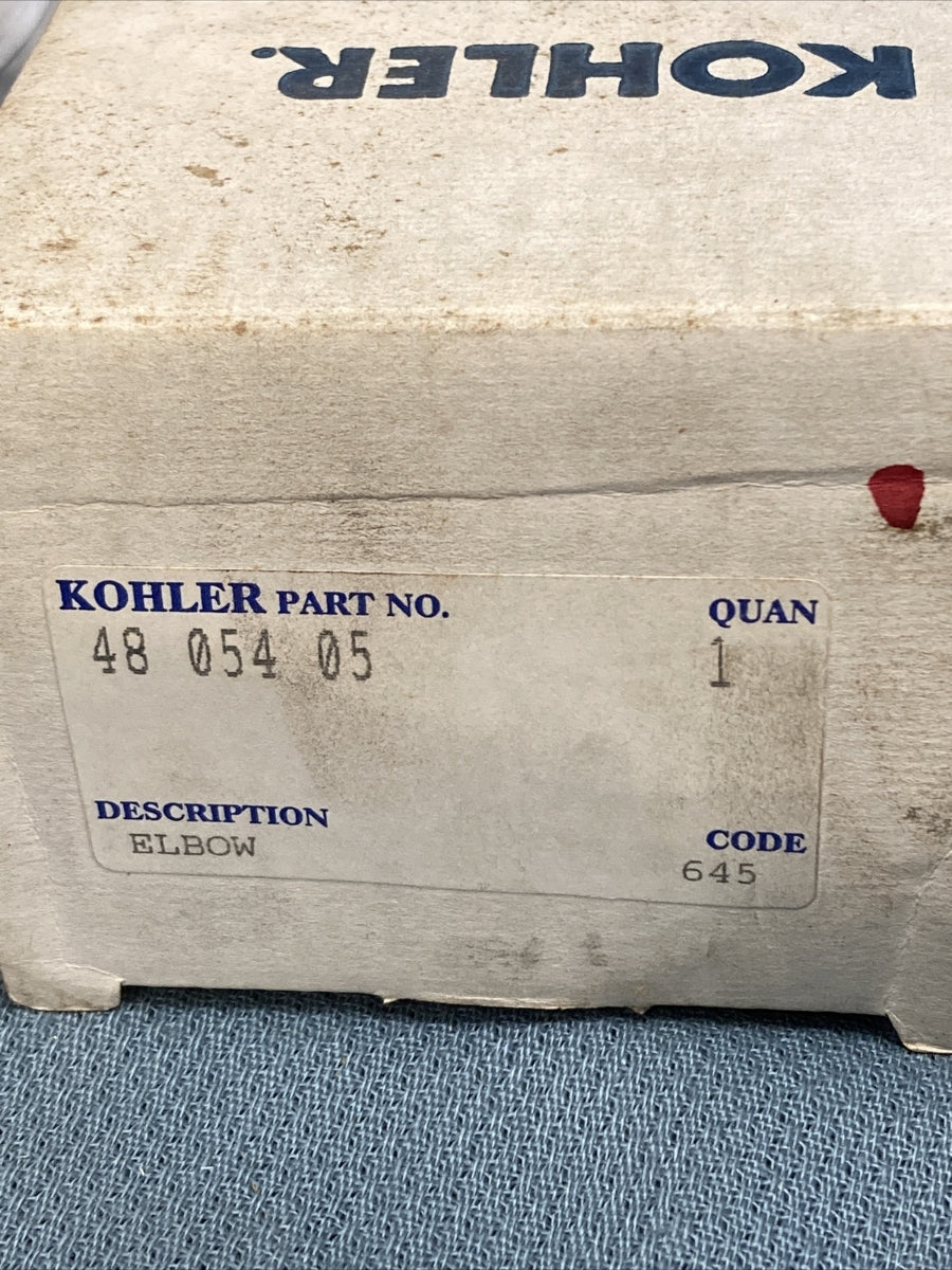 NEW GENUINE KOHLER 48 054 05 ELBOW