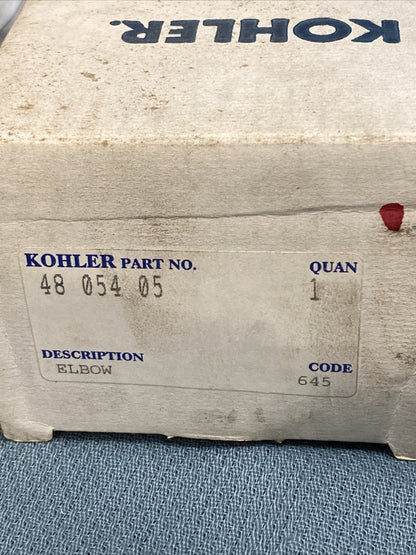 NEW GENUINE KOHLER 48 054 05 ELBOW