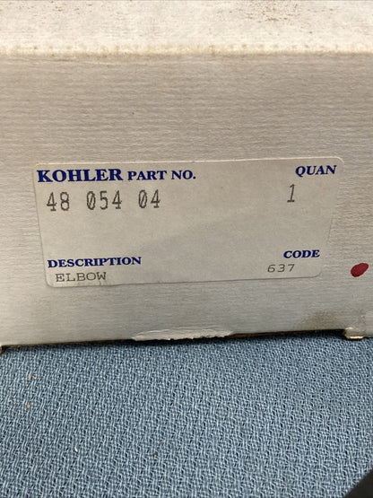 NEW GENUINE KOHLER 48 054 04 ELBOW