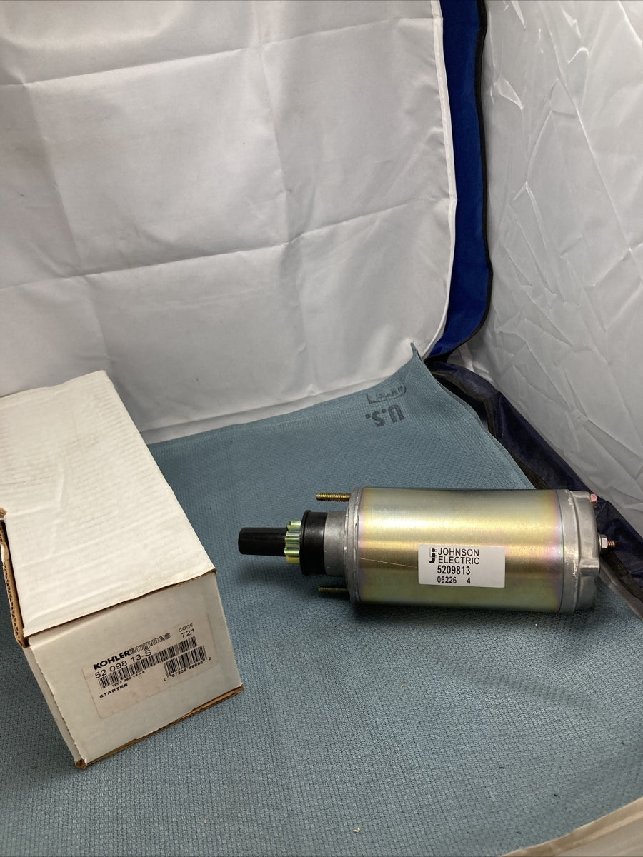 NEW GENUINE KOHLER 52 098 13-S ELECTRIC STARTER-BENDIX DRIVE