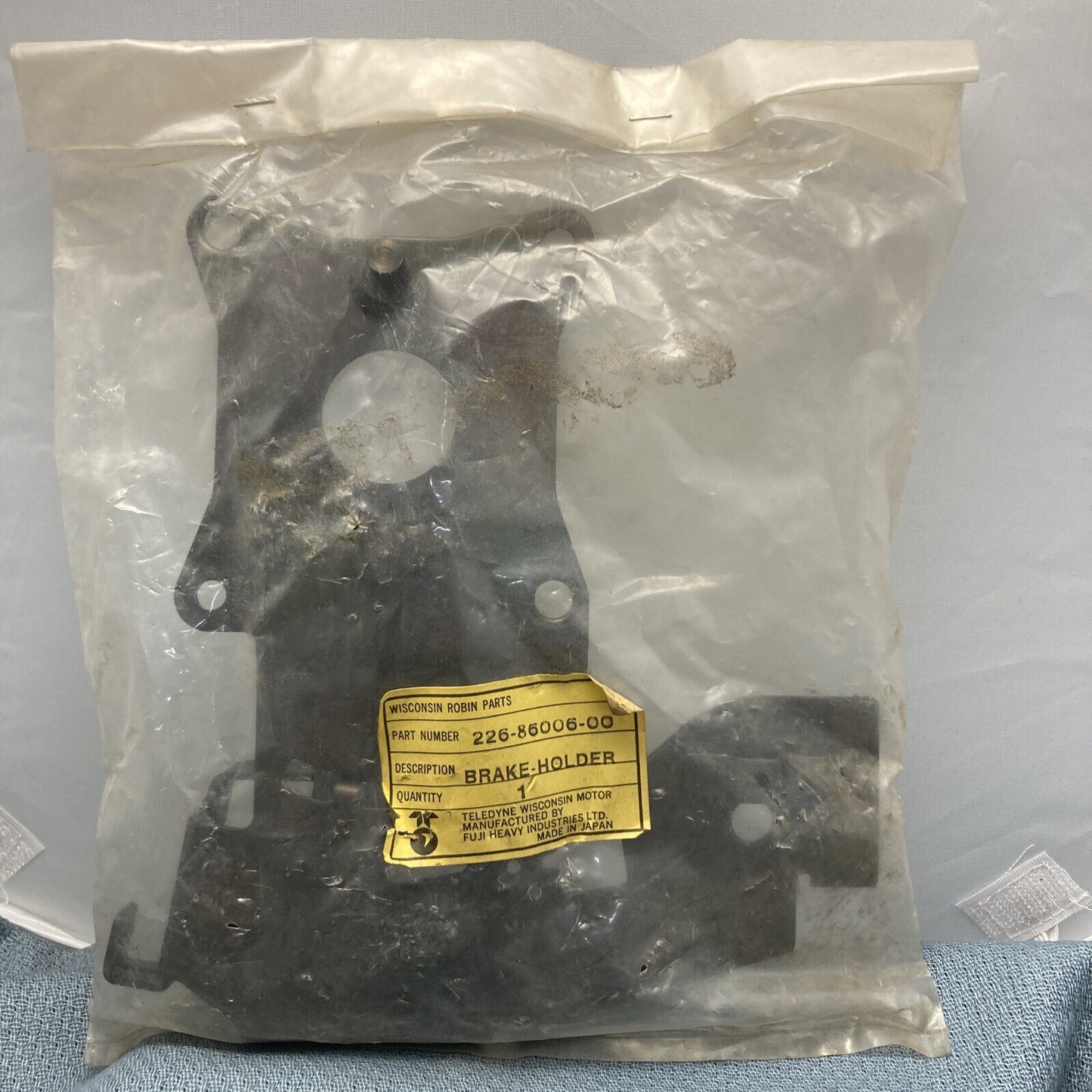 NEW WISCONSIN TELEDYNE SUBARU ROBIN 226-86006-00 BRAKE HOLDER