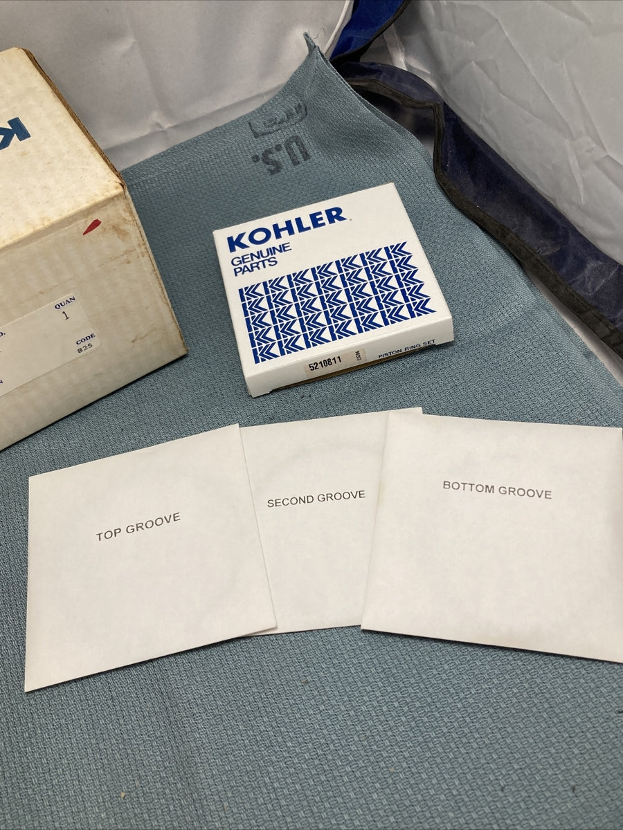 NEW GENUINE KOHLER 52 874 14 PISTON KIT WITH RINGS