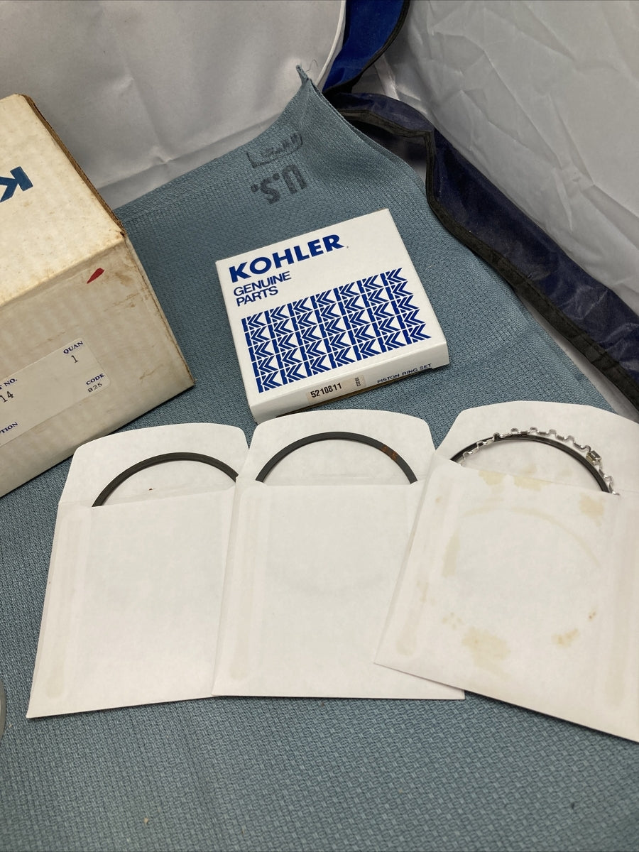 NEW GENUINE KOHLER 52 874 14 PISTON KIT WITH RINGS