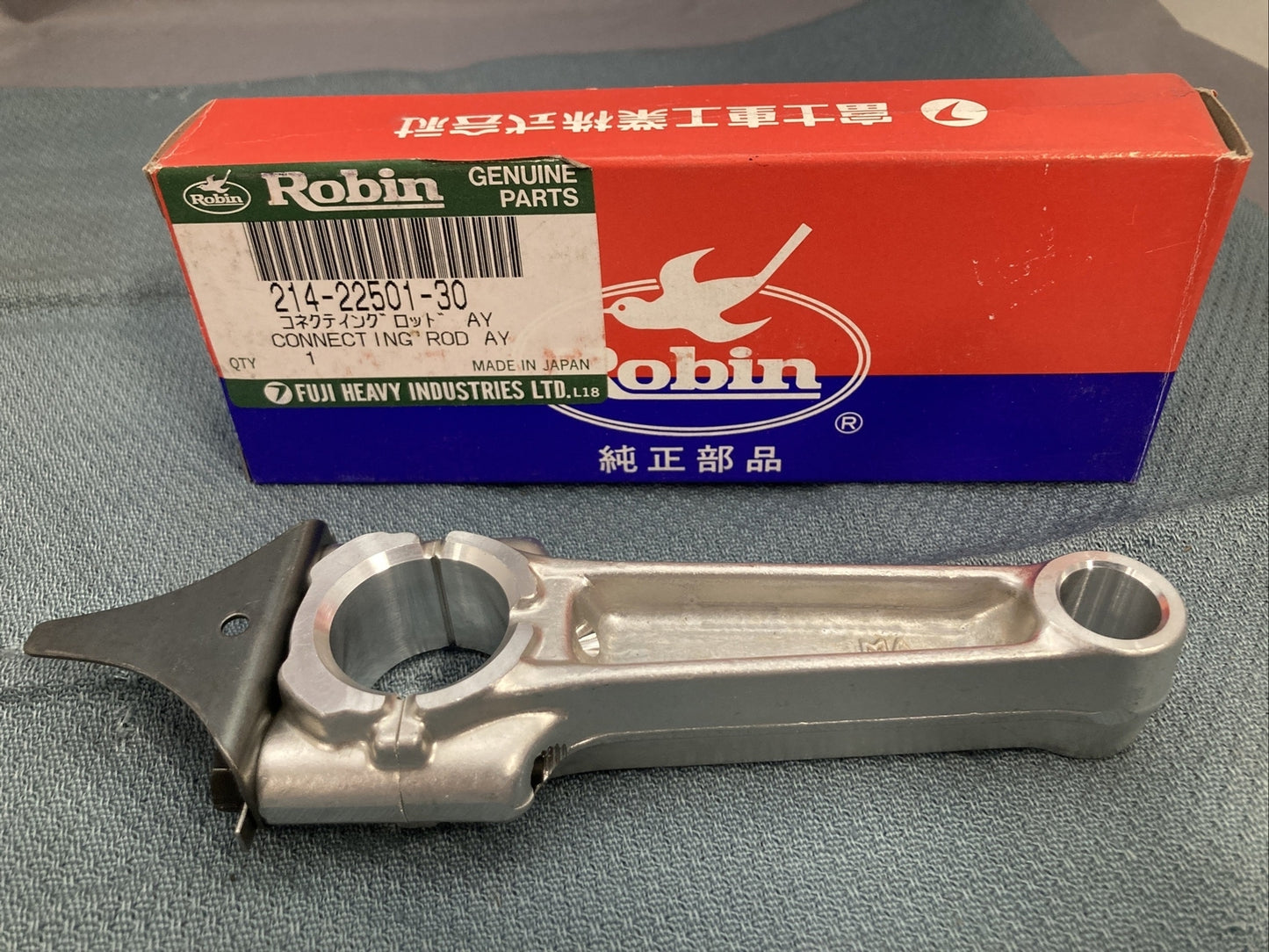 NEW SUBARU ROBIN 214-22501-30 CONNECTING ROD SUPERSEDES 214-22501-10