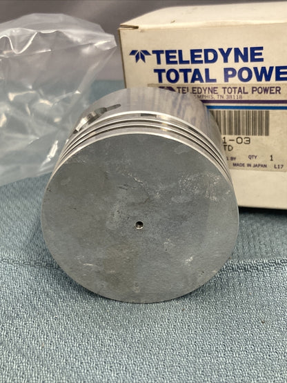 NEW TELEDYNE 214-23401-03 PISTON SUPERSEDED 214-23421-03