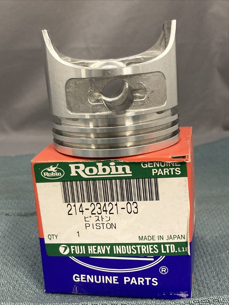 NEW SUBARU ROBIN 214-23401-03 PISTON SUPERSEDED 214-23421-03