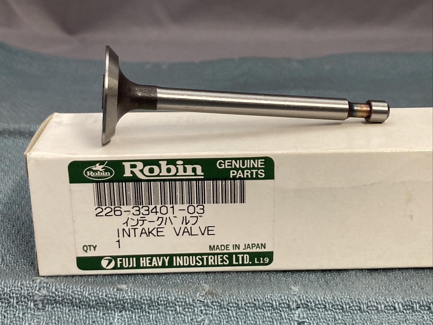 NEW SUBARU ROBIN 226-33401-03 INTAKE VALVE SUPERSEDED 281-33401-03