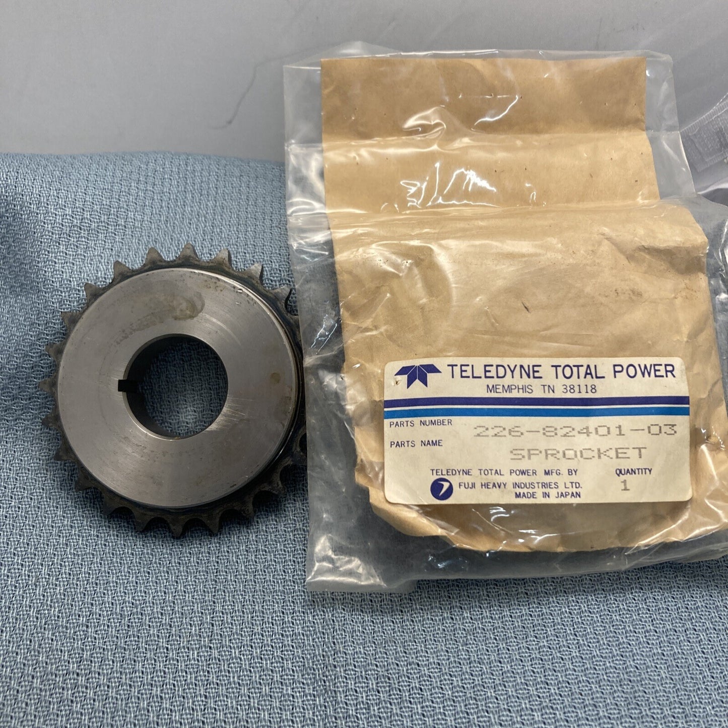 NEW TELEDYNE TOTAL POWER 226-82401-03 SPROCKET