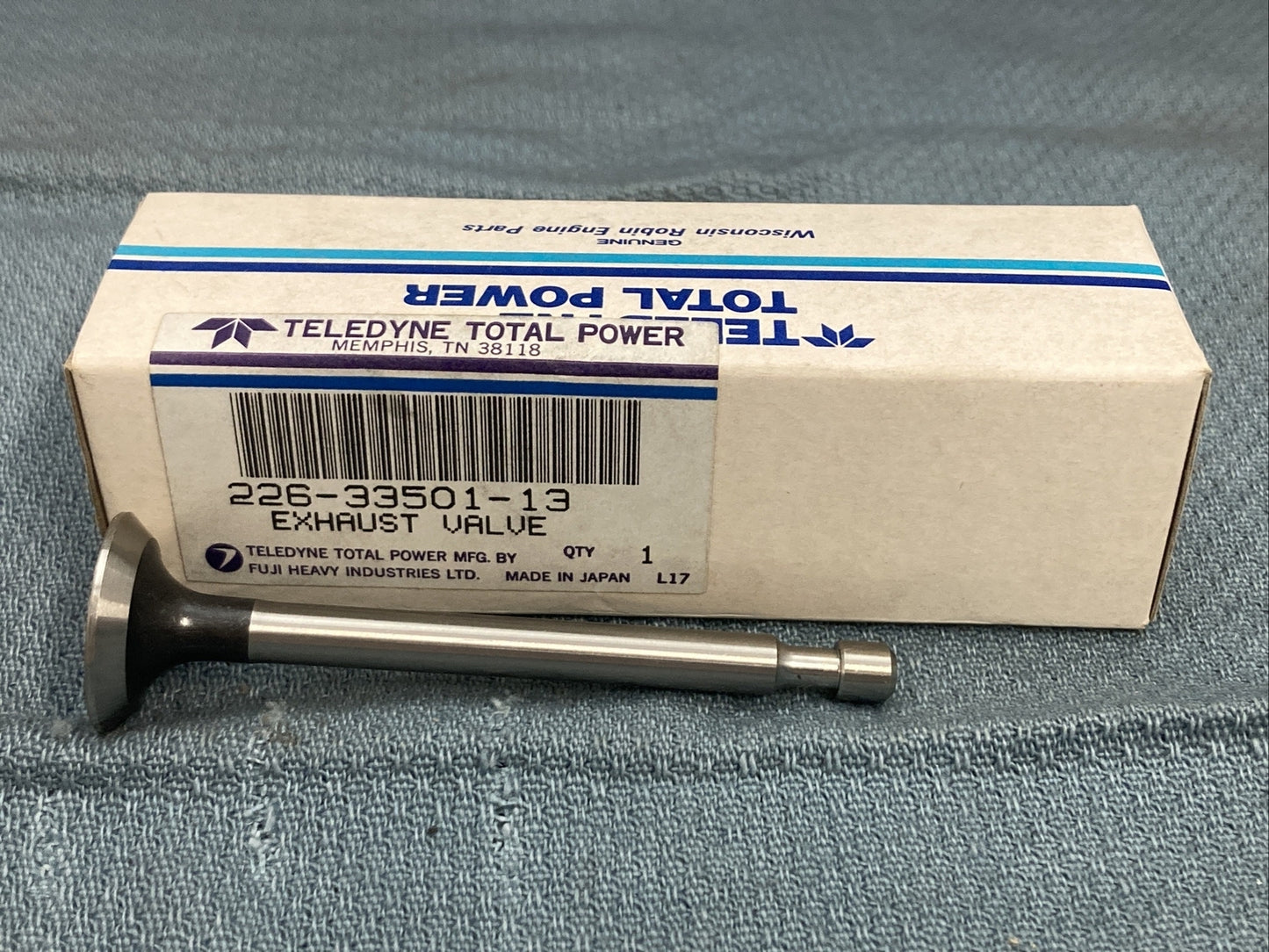 NEW TELEDYNE 226-33501-13 EXHAUST VALVE SUPERSEDED 281-33501-03