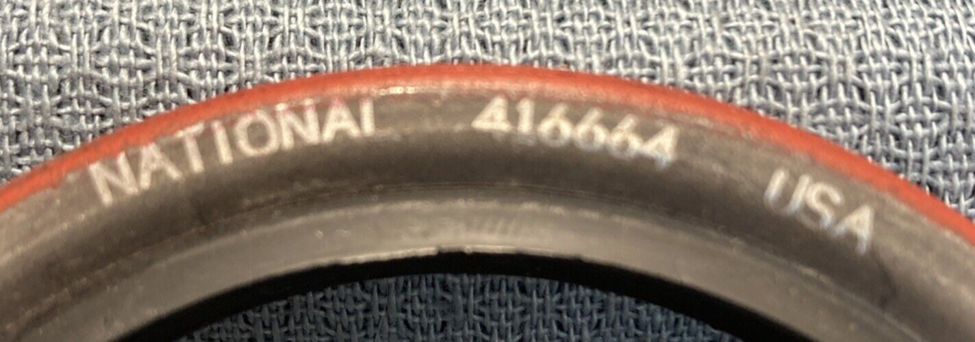 NEW Timken National 416664 Nitrile Oil Seal Solid, 2.750 Shaft Dia., 3.505 OD