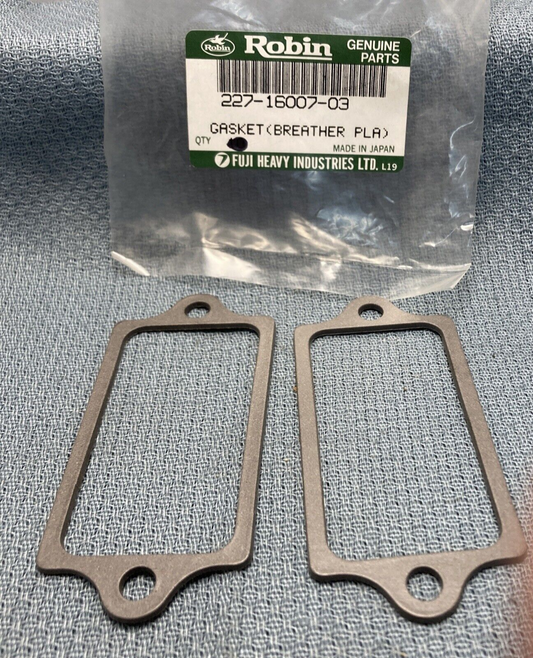 QTY 2, NEW SUBARU ROBIN 227-16007-03 GASKET