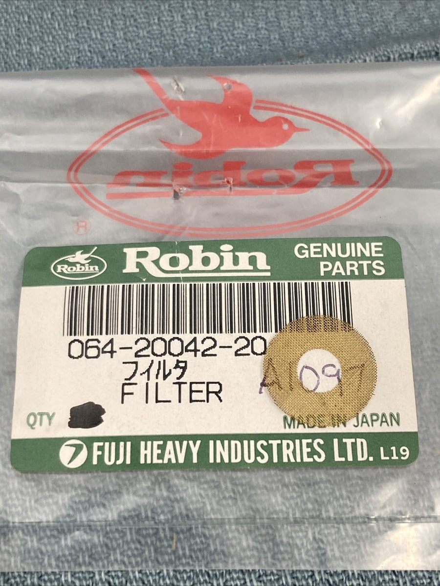 NEW SUBARU ROBIN 064-20042-20 STRAINER FILTER