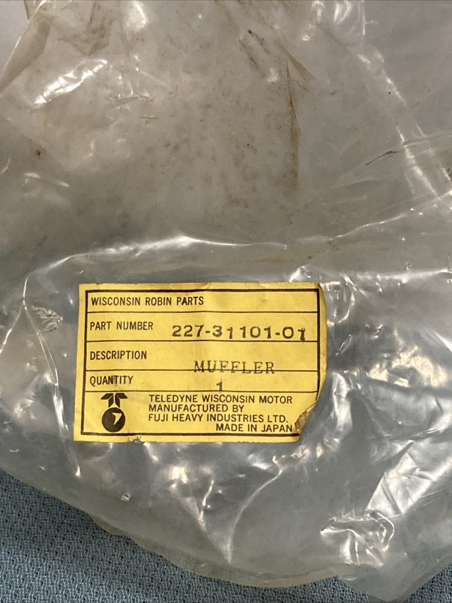 NEW WISCONSIN ROBIN SUBARU 227-31101-01 MUFFLER