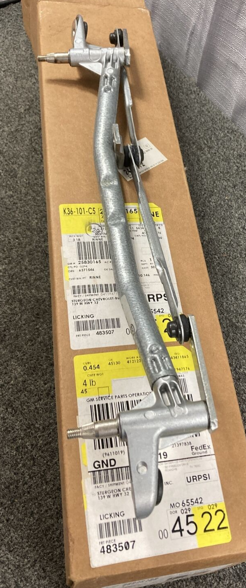 NEW GENUINE ACDELCO/GM 25830165 TRANSMISSION ASM, WINDSHIELD WIPER GR 10.146