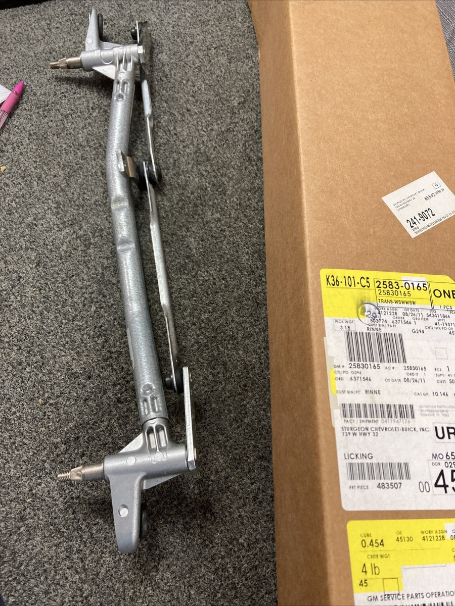 NEW GENUINE ACDELCO/GM 25830165 TRANSMISSION ASM, WINDSHIELD WIPER GR 10.146