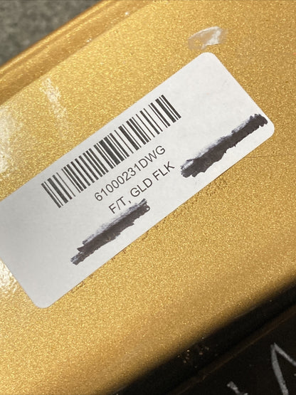 NEW GENUINE HARLEY DAVIDSON 61000231DWG CUSTOM FUEL TANK, GOLD FLAKE