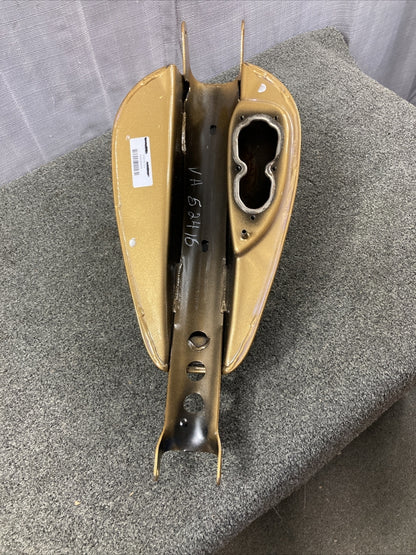 NEW GENUINE HARLEY DAVIDSON 61000231DWG CUSTOM FUEL TANK, GOLD FLAKE